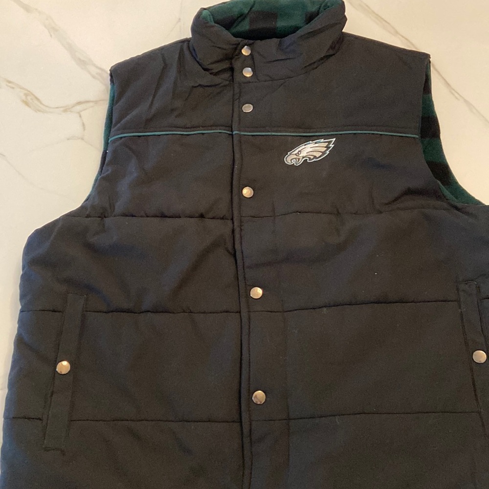 Philadelphia eagles heavyweight vest coat